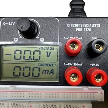 ±15V 5V 電源付ブレッドボード 15V 5V 電源付ブレッドボード